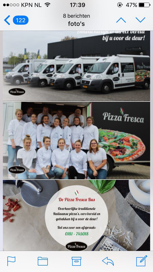 Pizzabus Pizza Fresca Hellevoetsluis